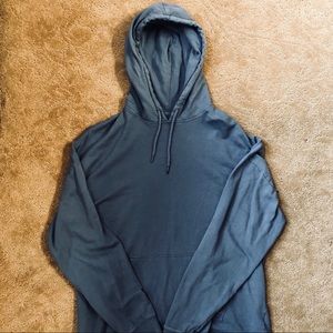 PacSun Faded Blue Oversized Hoodie (Medium)